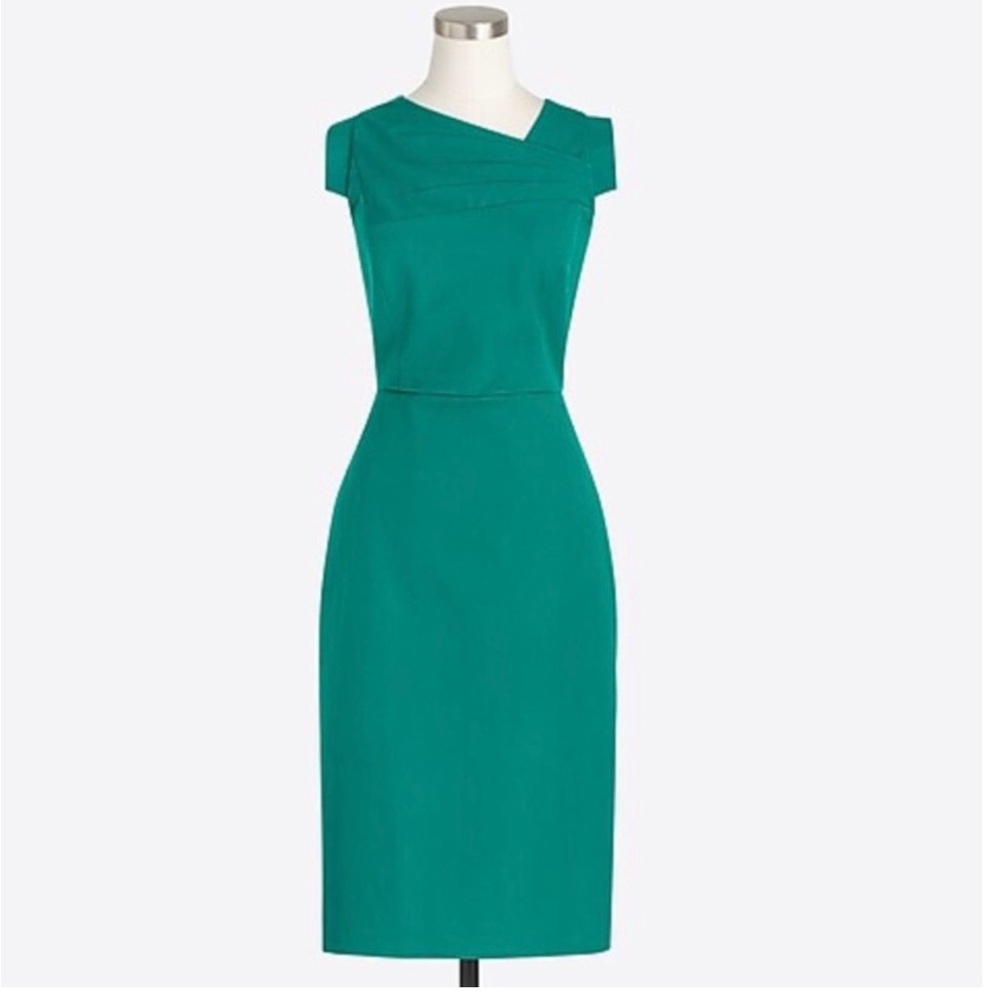 J.Crew Emerald Green Dress